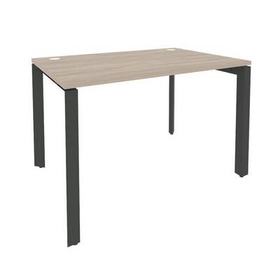 Onix O.MP-SP-2.8 (Дуб Аттик/Антрацит) Стол рабочий на П-образном м/к