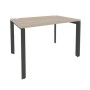 Onix O.MP-SP-2.8 (Дуб Аттик/Антрацит) Стол рабочий на П-образном м/к