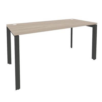 Onix O.MP-SP-4.7 (Дуб Аттик/Антрацит) Стол рабочий на П-образном м/к