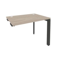 Onix O.MP-SPR-1.7 (Дуб Аттик/Антрацит) Стол-приставка на П-образном м/к к опорным элементам