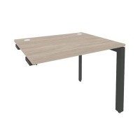 Onix O.MP-SPR-1.8 (Дуб Аттик/Антрацит) Стол-приставка на П-образном м/к к опорным элементам
