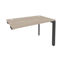 Onix O.MP-SPR-2.7 (Дуб Аттик/Антрацит) Стол-приставка на П-образном м/к к опорным элементам