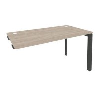 Onix O.MP-SPR-3.7 (Дуб Аттик/Антрацит) Стол-приставка на П-образном м/к к опорным элементам