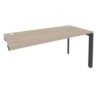 Onix O.MP-SPR-4.7 (Дуб Аттик/Антрацит) Стол-приставка на П-образном м/к к опорным элементам