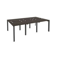 Onix O.MP-D.RS-6.0.7 (Дуб Мали/Антрацит) Рабочая станция на П-образном м/к