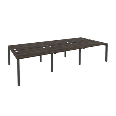 Onix O.MP-D.RS-6.2.8 (Дуб Мали/Антрацит) Рабочая станция на П-образном м/к