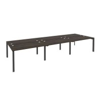 Onix O.MP-D.RS-6.3.7 (Дуб Мали/Антрацит) Рабочая станция на П-образном м/к