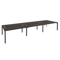 Onix O.MP-D.RS-6.4.7 (Дуб Мали/Антрацит) Рабочая станция на П-образном м/к