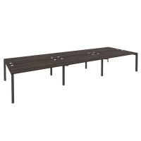 Onix O.MP-D.RS-6.4.8 (Дуб Мали/Антрацит) Рабочая станция на П-образном м/к