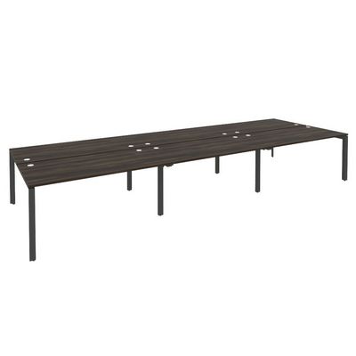 Onix O.MP-D.RS-6.4.8 (Дуб Мали/Антрацит) Рабочая станция на П-образном м/к