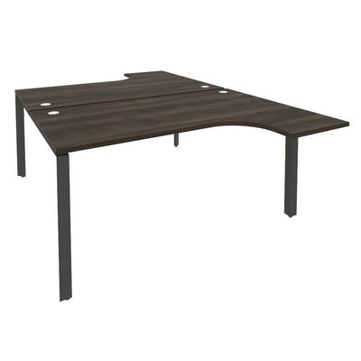 Onix O.MP-D.SA-4 (Дуб Мали/Антрацит) Рабочая станция на П-образном м/к