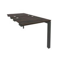 Onix O.MP-D.SPR-0.8 (Дуб Мали/Антрацит) Стол-приставка двойной на П-образном м/к к опорным элем.