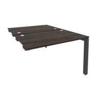 Onix O.MP-D.SPR-2.8 (Дуб Мали/Антрацит) Стол-приставка двойной на П-образном м/к к опорным элем.