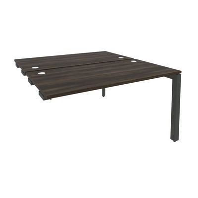 Onix O.MP-D.SPR-3.7 (Дуб Мали/Антрацит) Стол-приставка двойной на П-образном м/к к опорным элем.