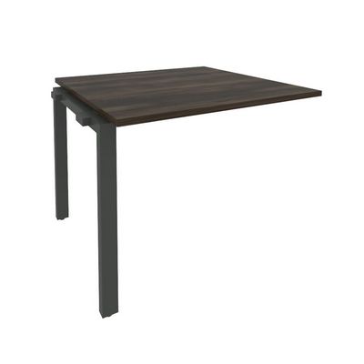 Onix O.MP-NPRG-1 (Дуб Мали/Антрацит) Проходной наборный элемент переговорного стола