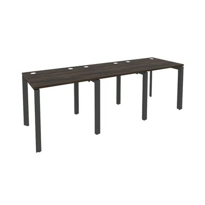 Onix O.MP-RS-3.0.7 (Дуб Мали/Антрацит) Рабочая станция на П-образном м/к