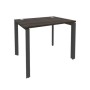 Onix O.MP-SP-1.7 (Дуб Мали/Антрацит) Стол рабочий на П-образном м/к