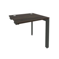 Onix O.MP-SPR-0.7 (Дуб Мали/Антрацит) Стол-приставка на П-образном м/к к опорным элементам