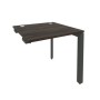 Onix O.MP-SPR-0.8 (Дуб Мали/Антрацит) Стол-приставка на П-образном м/к к опорным элементам