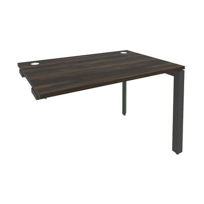 Onix O.MP-SPR-2.8 (Дуб Мали/Антрацит) Стол-приставка на П-образном м/к к опорным элементам