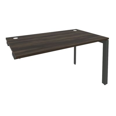 Onix O.MP-SPR-3.8 (Дуб Мали/Антрацит) Стол-приставка на П-образном м/к к опорным элементам