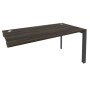 Onix O.MP-SPR-4.8 (Дуб Мали/Антрацит) Стол-приставка на П-образном м/к к опорным элементам