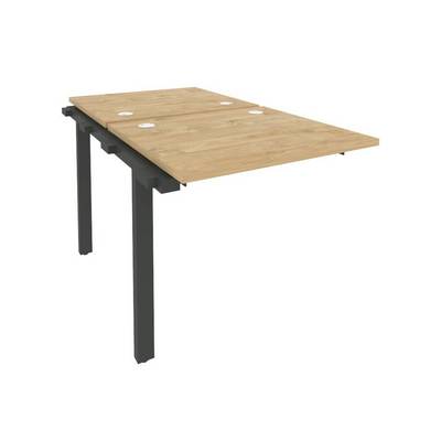 Onix O.M-2.NRS-0.7 (Тиквуд Светлый/Антрацит) Наборный элемент рабочей станции на м/к