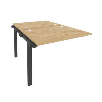 Onix O.M-2.NRS-1.8 (Тиквуд Светлый/Антрацит) Наборный элемент рабочей станции на м/к