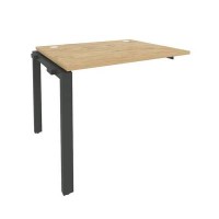 Onix O.MP-1.NRS-1.8 (Тиквуд Светлый/Антрацит) Наборный элемент рабочей станции на П-образном м/к
