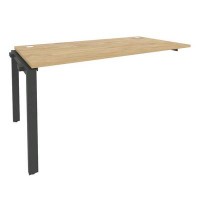 Onix O.MP-1.NRS-4.8 (Тиквуд Светлый/Антрацит) Наборный элемент рабочей станции на П-образном м/к