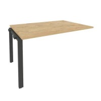 Onix O.MP-NPRG-3 (Тиквуд Светлый/Антрацит) Проходной наборный элемент переговорного стола