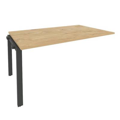 Onix O.MP-NPRG-4 (Тиквуд Светлый/Антрацит) Проходной наборный элемент переговорного стола