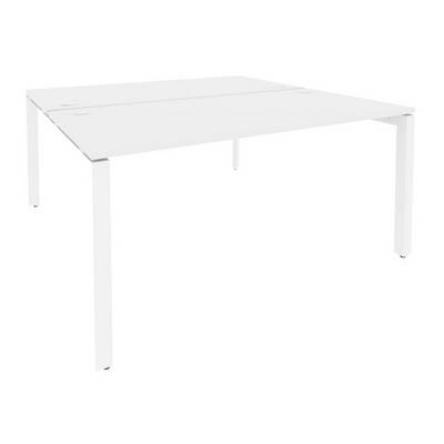 Onix O.MP-D.RS-2.4.8 (Белый Бриллиант/Белый) Рабочая станция на П-образном м/к