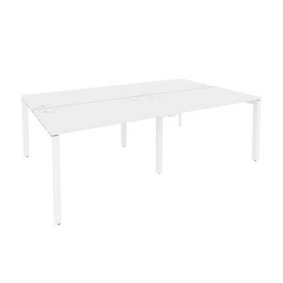 Onix O.MP-D.RS-4.2.7 (Белый Бриллиант/Белый) Рабочая станция на П-образном м/к