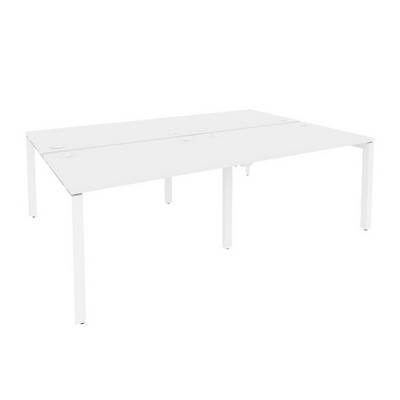 Onix O.MP-D.RS-4.2.8 (Белый Бриллиант/Белый) Рабочая станция на П-образном м/к