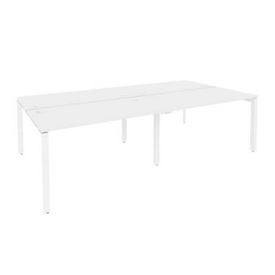 Onix O.MP-D.RS-4.3.7 (Белый Бриллиант/Белый) Рабочая станция на П-образном м/к