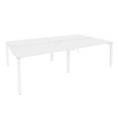 Onix O.MP-D.RS-4.3.8 (Белый Бриллиант/Белый) Рабочая станция на П-образном м/к