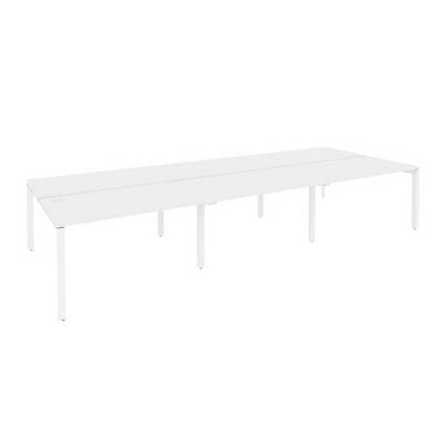 Onix O.MP-D.RS-6.3.8 (Белый Бриллиант/Белый) Рабочая станция на П-образном м/к