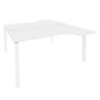 Onix O.MP-D.SA-1 (Белый Бриллиант/Белый) Рабочая станция на П-образном м/к