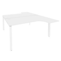 Onix O.MP-D.SA-4 (Белый Бриллиант/Белый) Рабочая станция на П-образном м/к