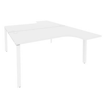 Onix O.MP-D.SA-4 (Белый Бриллиант/Белый) Рабочая станция на П-образном м/к