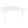 Onix O.MP-D.SA-4 (Белый Бриллиант/Белый) Рабочая станция на П-образном м/к