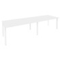 Onix O.MP-PRG-2.4 (Белый Бриллиант/Белый) Стол переговорный (2 столешницы)