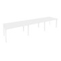 Onix O.MP-PRG-3.3 (Белый Бриллиант/Белый) Стол переговорный (3 столешницы)