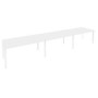 Onix O.MP-PRG-3.4 (Белый Бриллиант/Белый) Стол переговорный (3 столешницы)