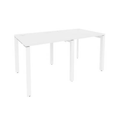 Onix O.MP-RS-2.0.8 (Белый Бриллиант/Белый) Рабочая станция на П-образном м/к