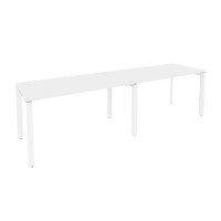 Onix O.MP-RS-2.3.7 (Белый Бриллиант/Белый) Рабочая станция на П-образном м/к