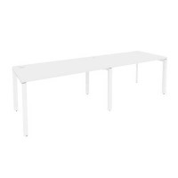 Onix O.MP-RS-2.3.8 (Белый Бриллиант/Белый) Рабочая станция на П-образном м/к