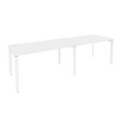 Onix O.MP-RS-2.3.8 (Белый Бриллиант/Белый) Рабочая станция на П-образном м/к