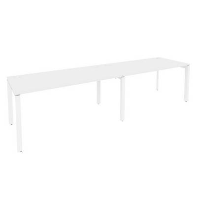 Onix O.MP-RS-2.4.8 (Белый Бриллиант/Белый) Рабочая станция на П-образном м/к